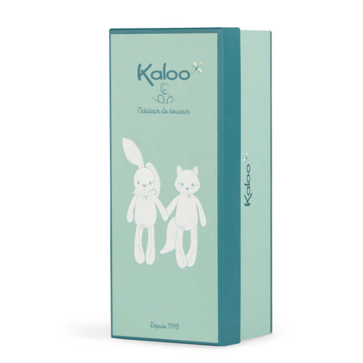Kaloo - Fripons - Doudou plat Léonard le renard orange 20 cm
