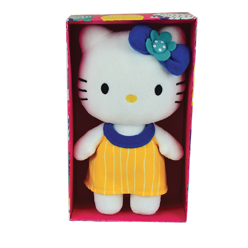 Hello Kitty - Peluche Summer Jaune 20 cm