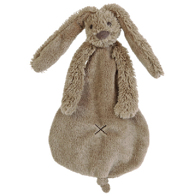 Peluche musicale lapin vieux rose - Happy Horse