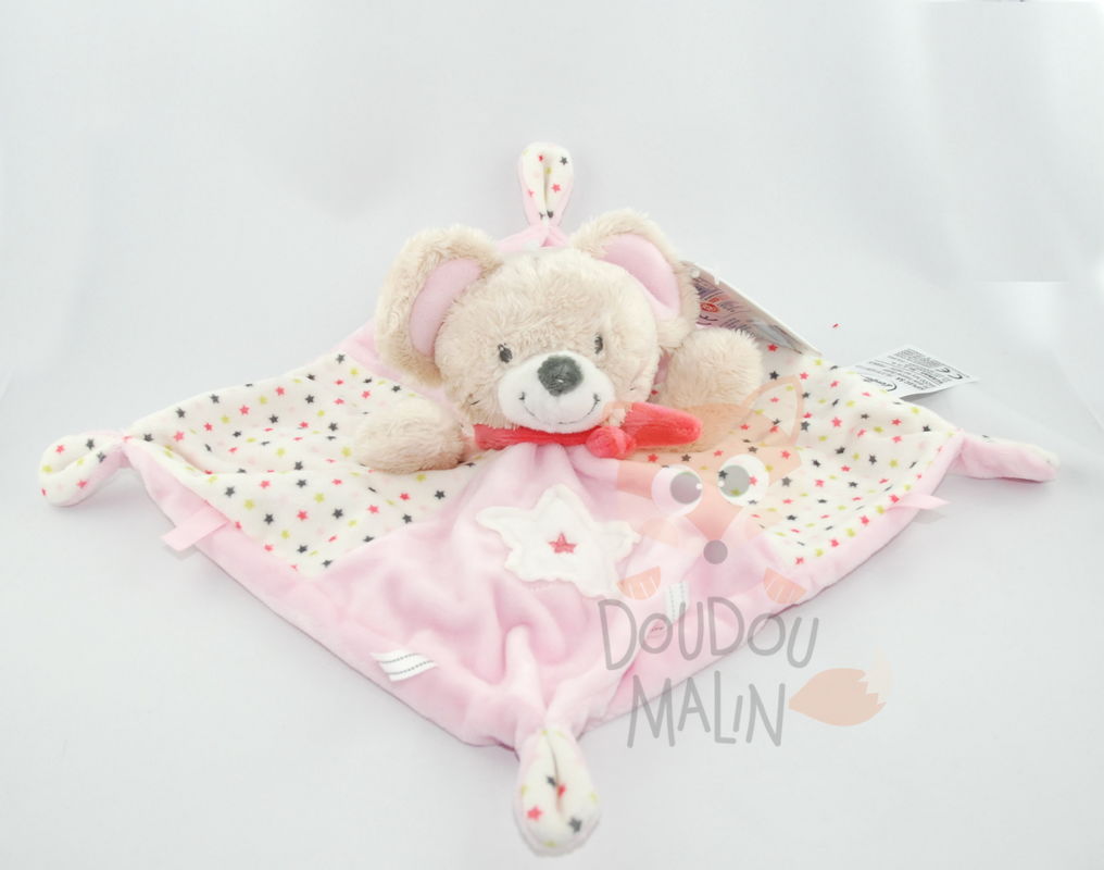 Mots D Enfants 17 Doudou Plat Souris Rose