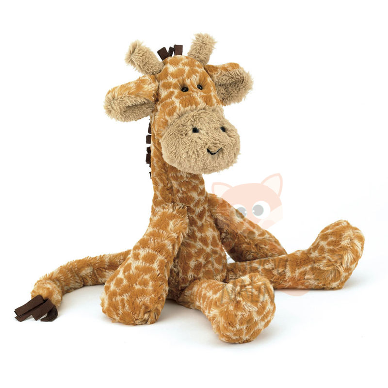 Peluche doudou Girafe marron Mother Care 30 cm chez vous dès demain