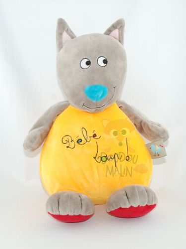 Autre Soft Toy Wolf Grey