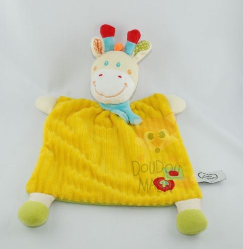 Doudou Girafe Jaune