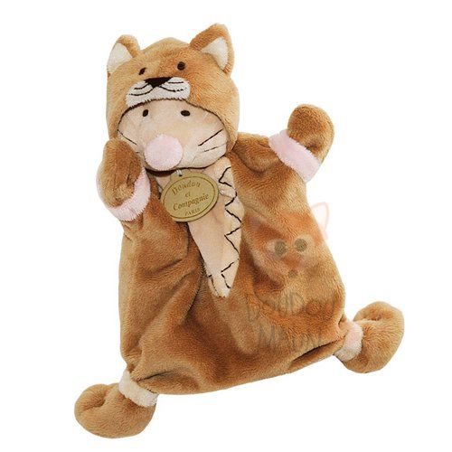 Doudou Et Compagnie Marionnette Deguisee Handpuppet Mouse Brown