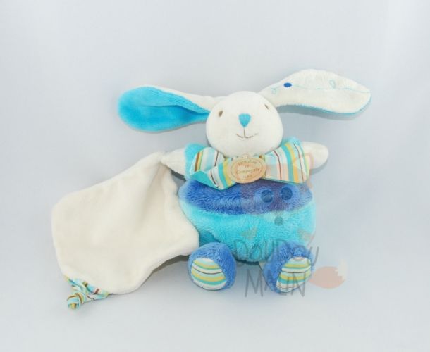 Doudou Et Compagnie Les Z Amigolos Soft Toy Rabbit Blue