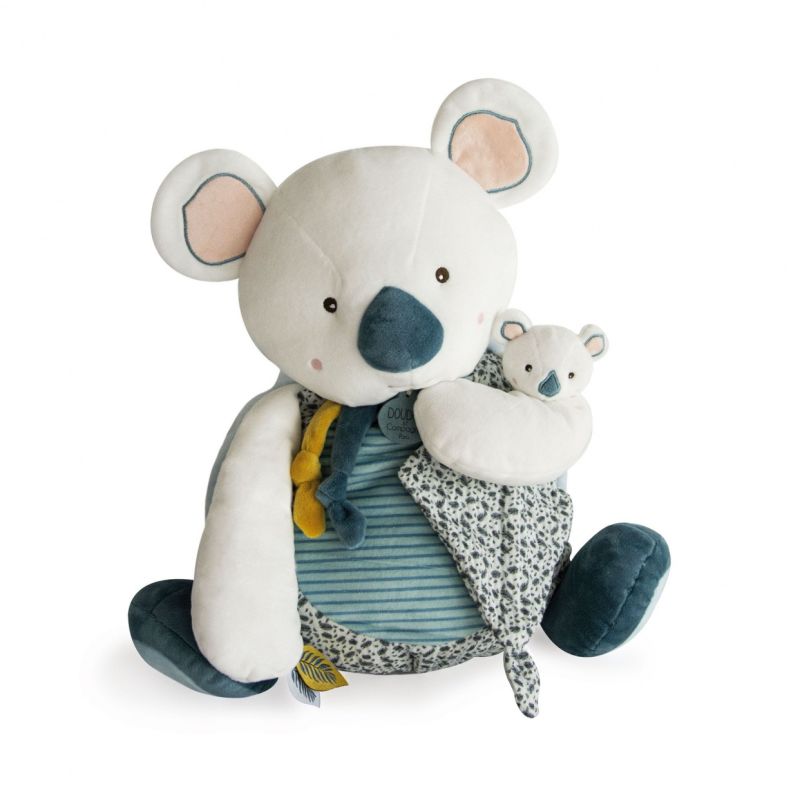 Doudou et compagnie Yoca mon petit koala mouchoir
