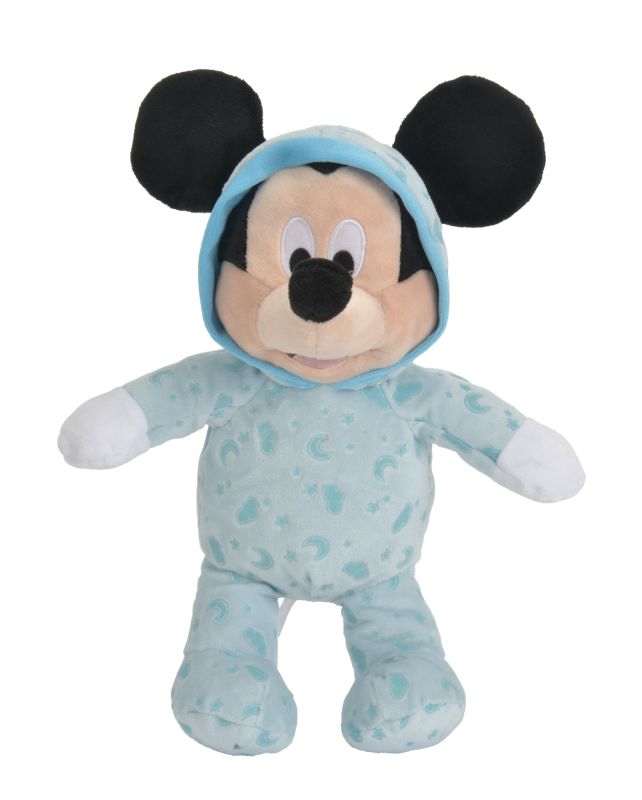 Doudou Disney personnalisé - Mickey avec lune et étoiles