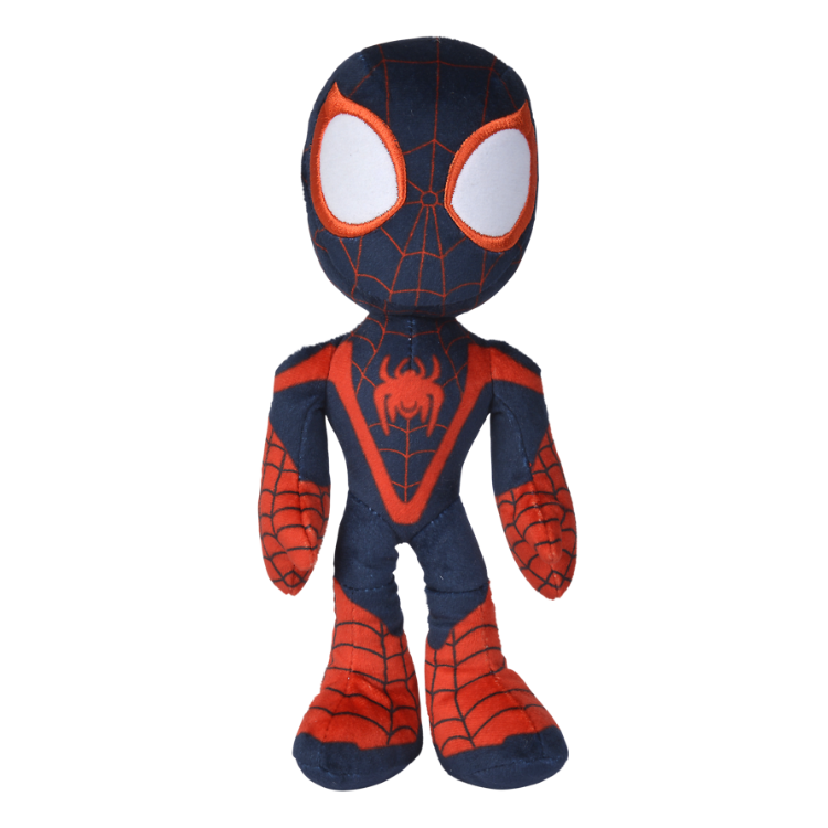 Marvel : Spider-Man - Peluche réversible Spiderman/Miles Morales 8 cm