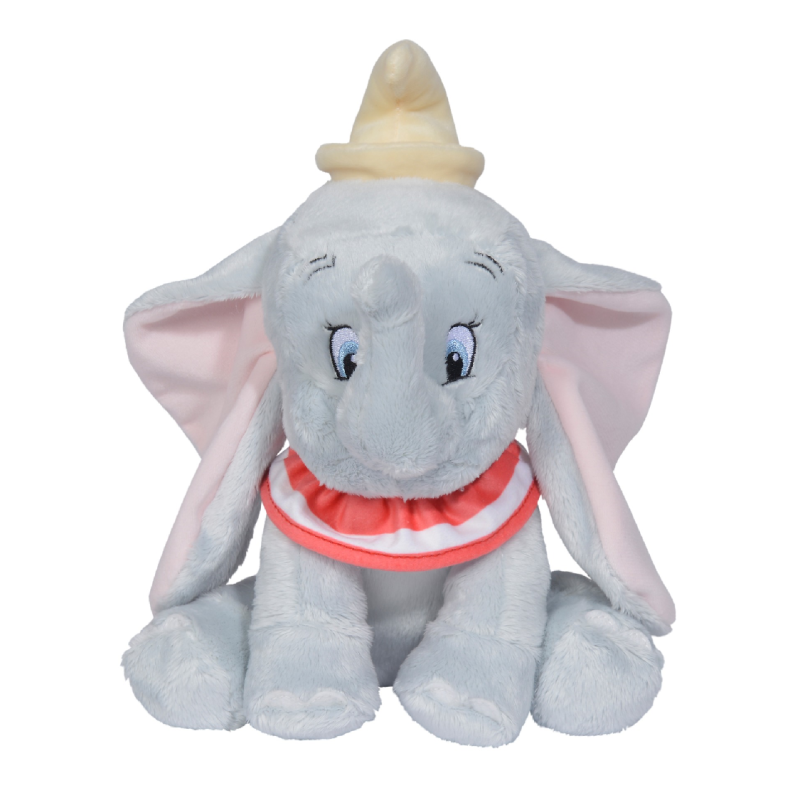 Disney Dumbo l'éléphant Doudou plat lange gris étoile
