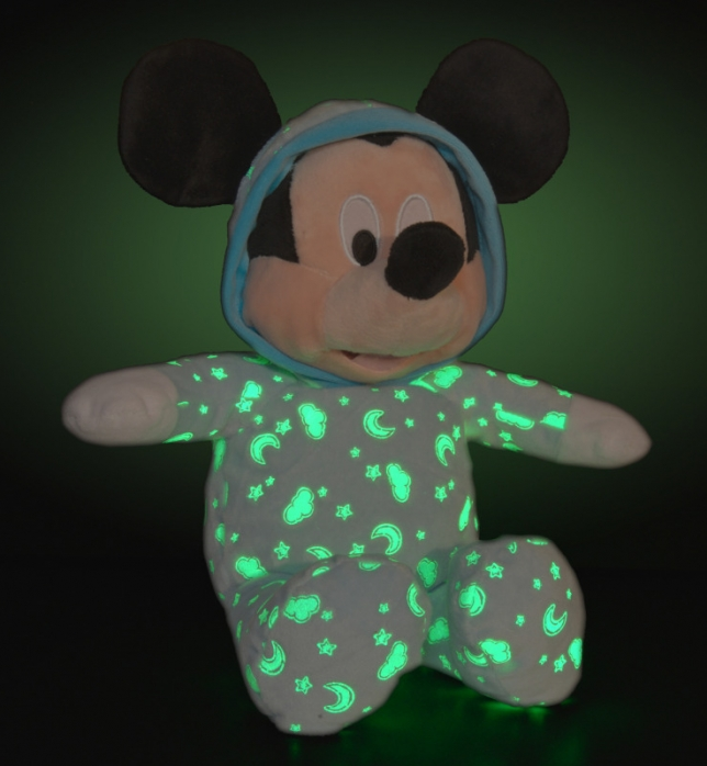 Doudou Disney personnalisé - Mickey avec lune et étoiles