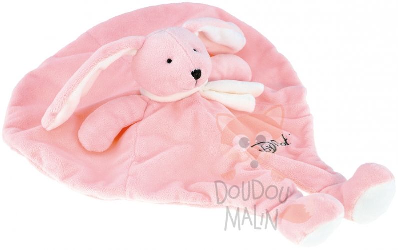 Baby Nat Layette Baby Comforter Rabbit Pink