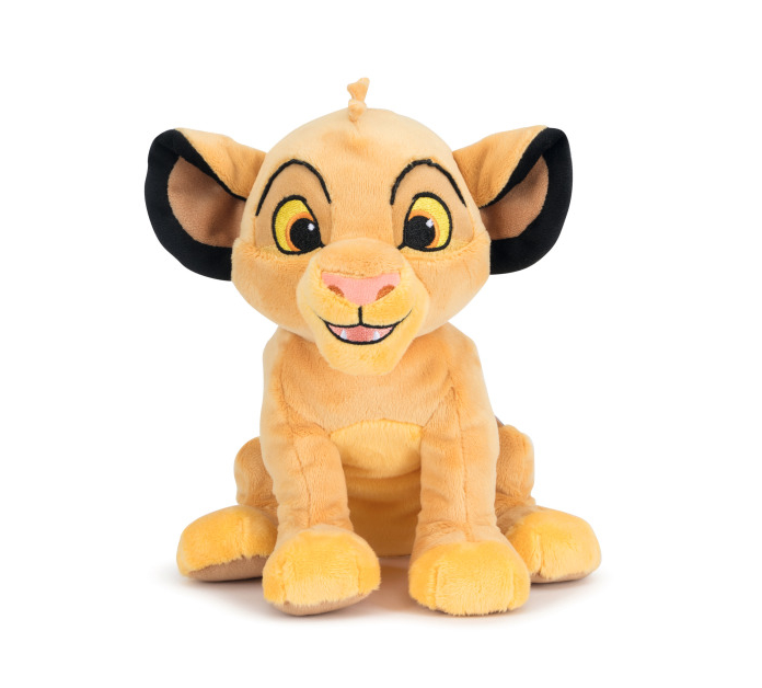Doudou Roi Lion Simba orange jaune mouchoir DISNEY BABY