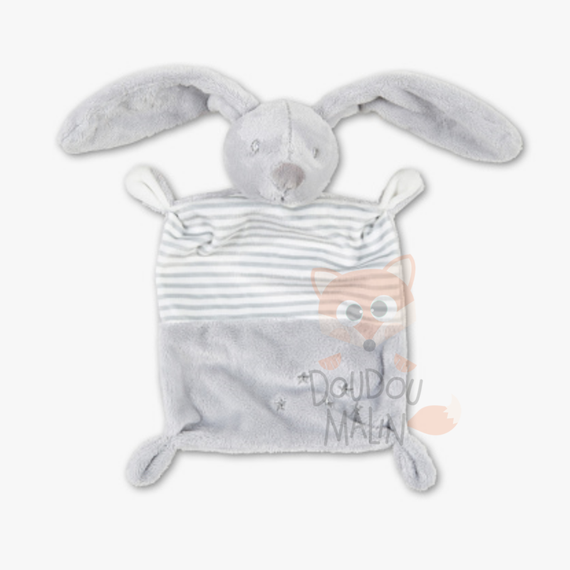 doudou lapin gris