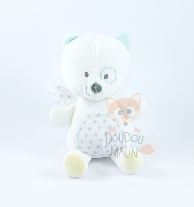 peluche renard blanc