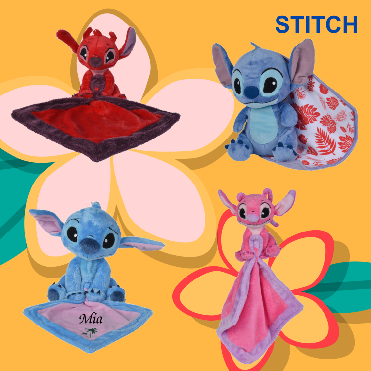 Stitch Peluche, Lilo et Stitch Peluche, Stitch Poupée, Jouet en Peluche,  Peluche de Dessin Animé, Plüsch Puppen, Doudou Stitch