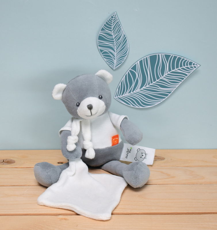 Doudou Ours coton biologique - Wooly Organic