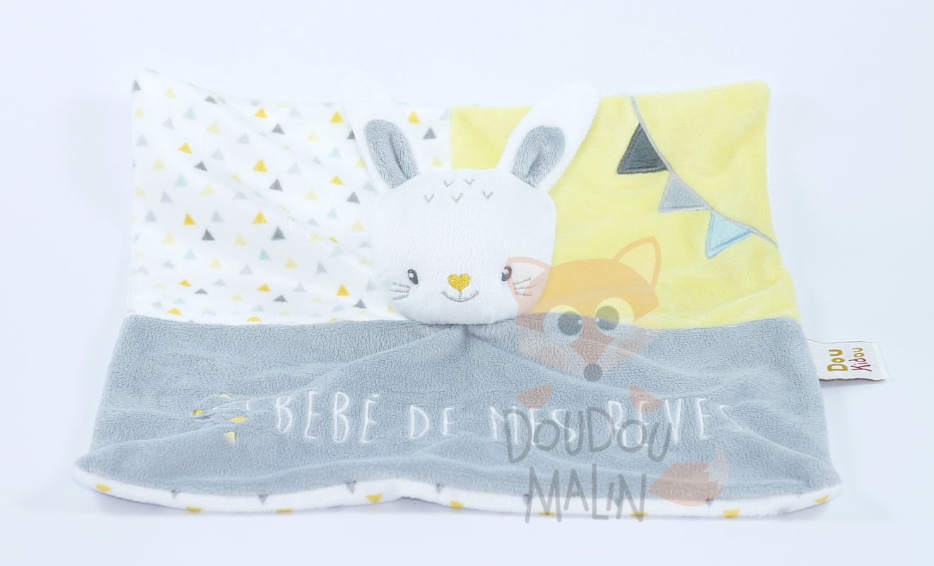 Doukidou Autre Baby Comforter Rabbit Grey