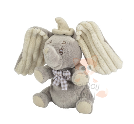 disney dumbo plush toy with music grey