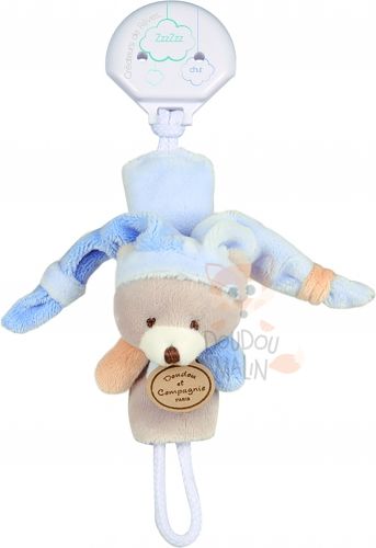 doudou Doudou et compagnie Ours Bleu DC2385 Les Collector