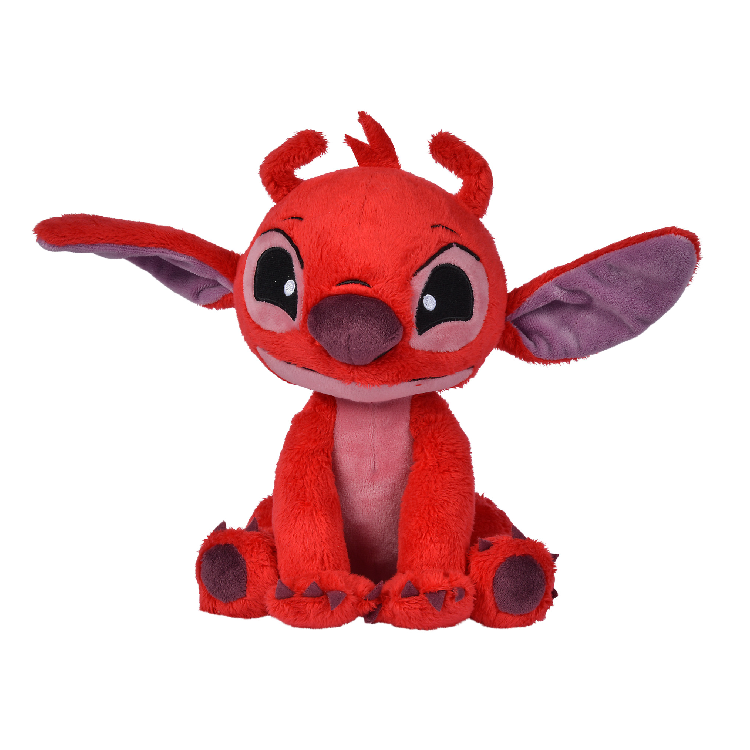 Disney - Doudou Tenant Doux Leroy Lilo & Stitch - 22 x 22 cm - Doudou Doudou