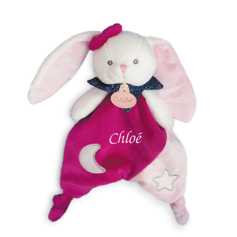 Baby Nat Les Luminescents Doudou Bebe Fille Doudous Personnalise