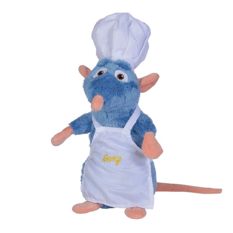 Disney Ratatouille peluche Rémy le rat avec baguette 25 cm