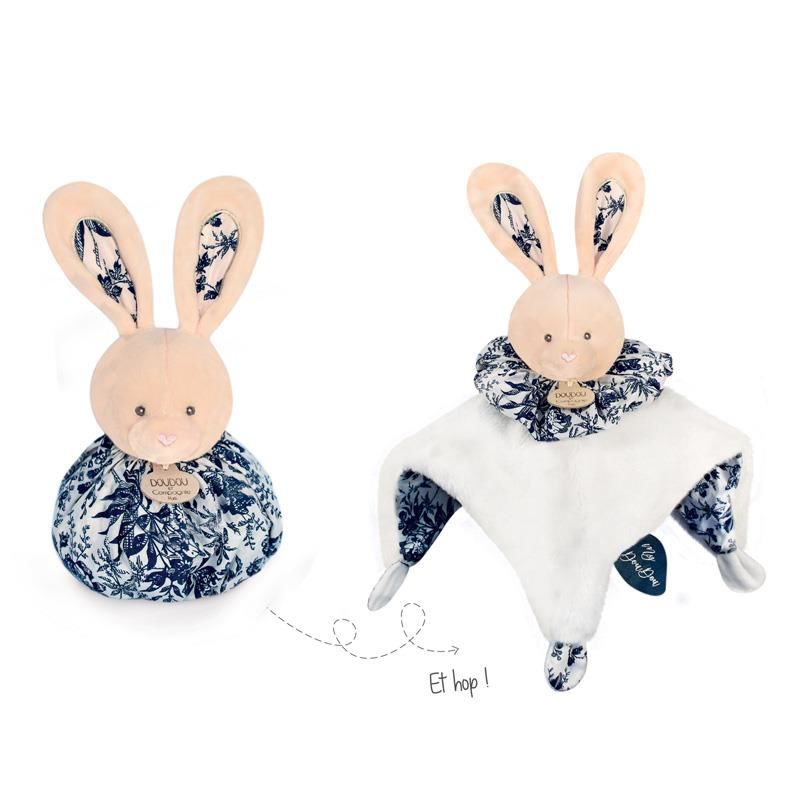 Doudou lange lapin - Petit bloom