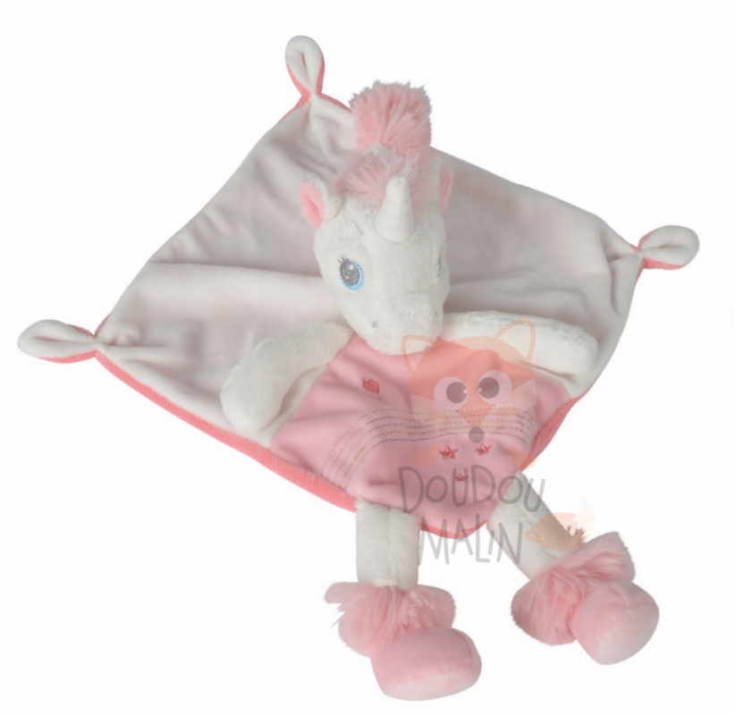 Tex New Mon Ami Magique Baby Comforter Unicorn Pink