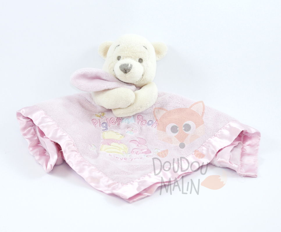 Disney Winnie Baby Comforter Winnie Pink