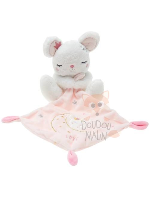 Disney Minnie la souris Mini peluche rose blanc mouton
